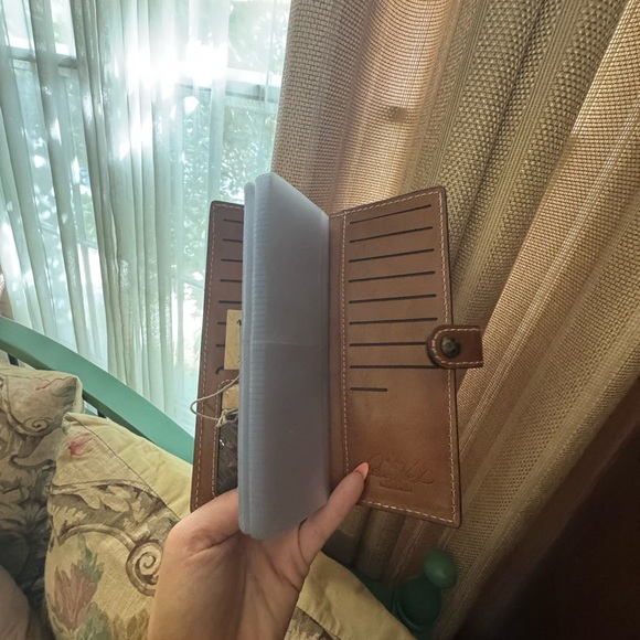 Patricia Nash Brown Map Print Wallet - Picture 2 of 4